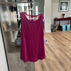 Old navy purple tank top size medium.new with tags
